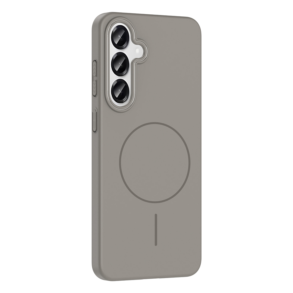 Samsung Galaxy S25 Plus Uyumlu Kılıf Magsafe Şarj Özellikli Zore Ruby Silikon Kapak - 1