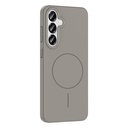 Samsung Galaxy S25 Plus Uyumlu Kılıf Magsafe Şarj Özellikli Zore Ruby Silikon Kapak - 1