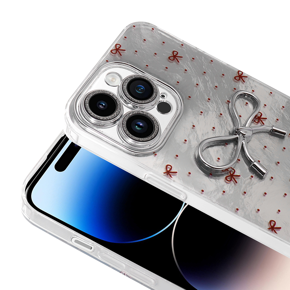 Apple iPhone 14 Pro Max Uyumlu Kılıf Kamera Korumalı Figürlü Zore Ponti Silikon Kapak - 2