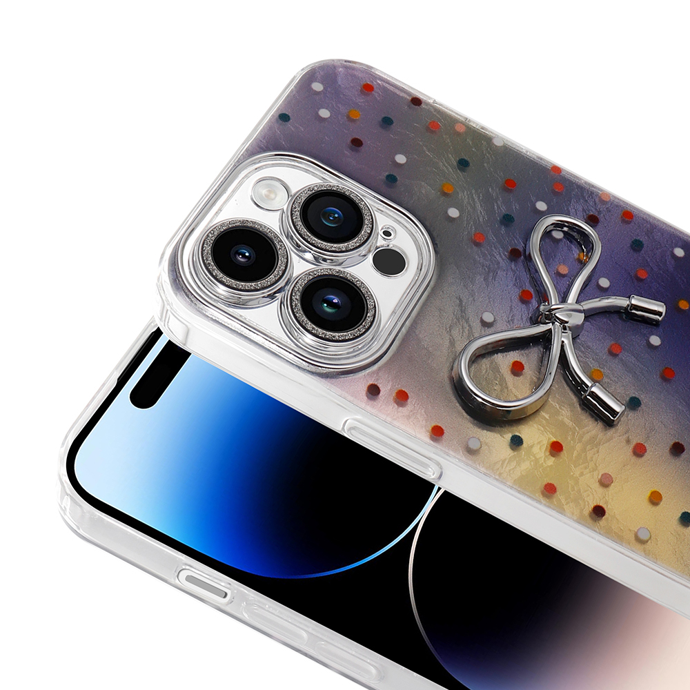 Apple iPhone 14 Pro Max Uyumlu Kılıf Kamera Korumalı Figürlü Zore Ponti Silikon Kapak - 6