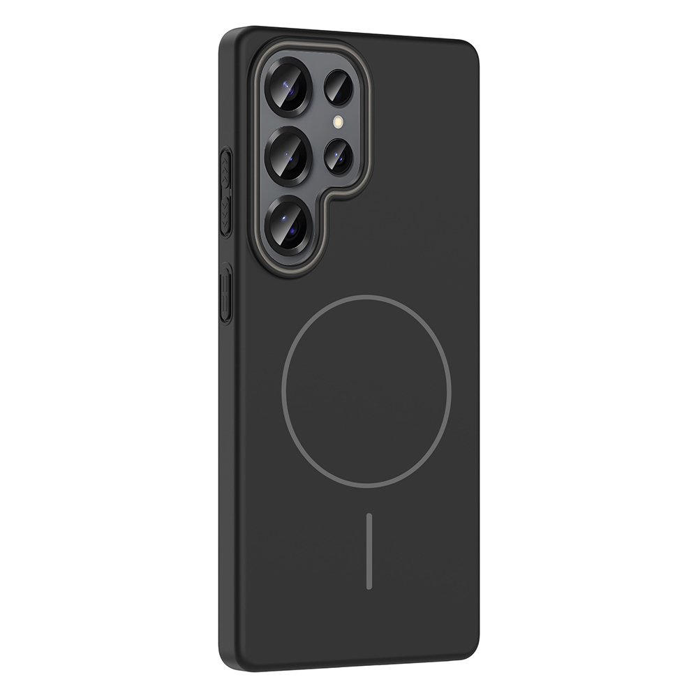 Samsung Galaxy S25 Ultra Uyumlu Kılıf Magsafe Şarj Özellikli Zore Ruby Silikon Kapak - 2