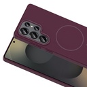 Samsung Galaxy S25 Ultra Uyumlu Kılıf Magsafe Şarj Özellikli Zore Ruby Silikon Kapak - 9