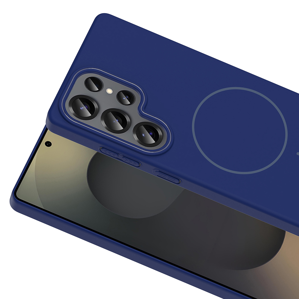 Samsung Galaxy S25 Ultra Uyumlu Kılıf Magsafe Şarj Özellikli Zore Ruby Silikon Kapak - 10