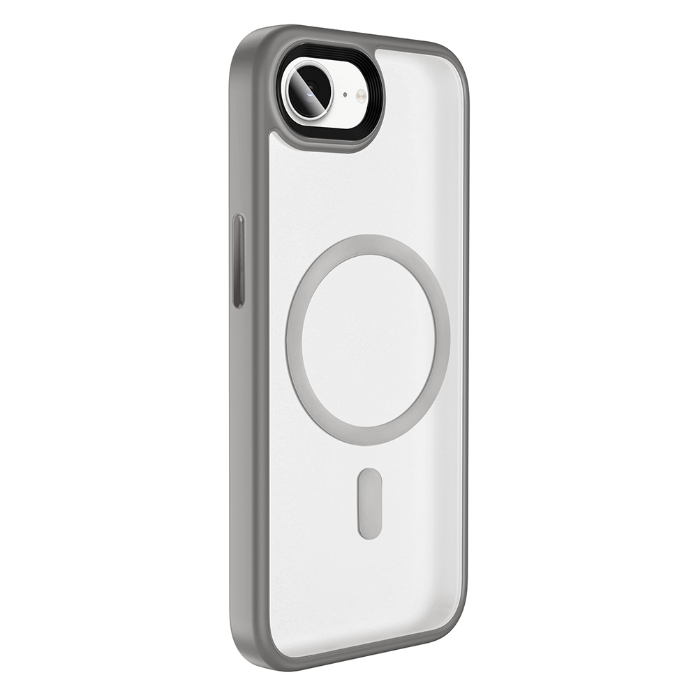 Apple iPhone 16E Uyumlu Kılıf Mat Arka Yüzey Wireless Şarj Özellikli Zore Flet Magsafe Kapak - 1