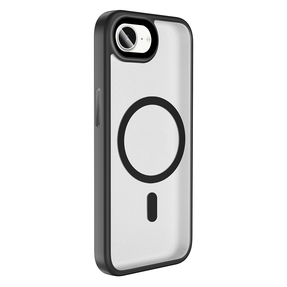 Apple iPhone 16E Uyumlu Kılıf Mat Arka Yüzey Wireless Şarj Özellikli Zore Flet Magsafe Kapak - 5