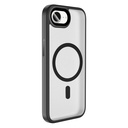 Apple iPhone 16E Uyumlu Kılıf Mat Arka Yüzey Wireless Şarj Özellikli Zore Flet Magsafe Kapak - 5