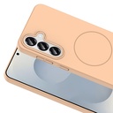 Samsung Galaxy S25 Uyumlu Kılıf Magsafe Şarj Özellikli Zore Ruby Silikon Kapak - 7