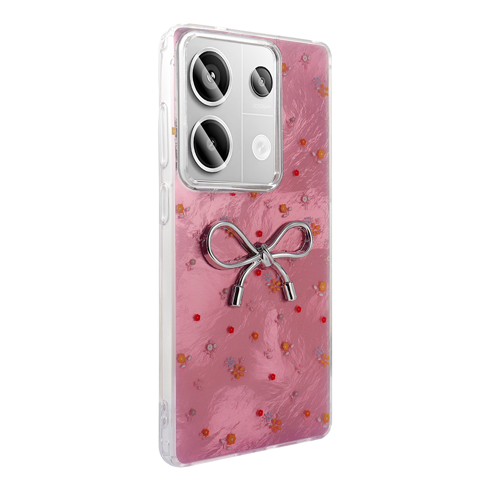 Xiaomi Redmi Note 13 Pro 4G Uyumlu Kılıf Kamera Korumalı Figürlü Zore Ponti Silikon Kapak - 1