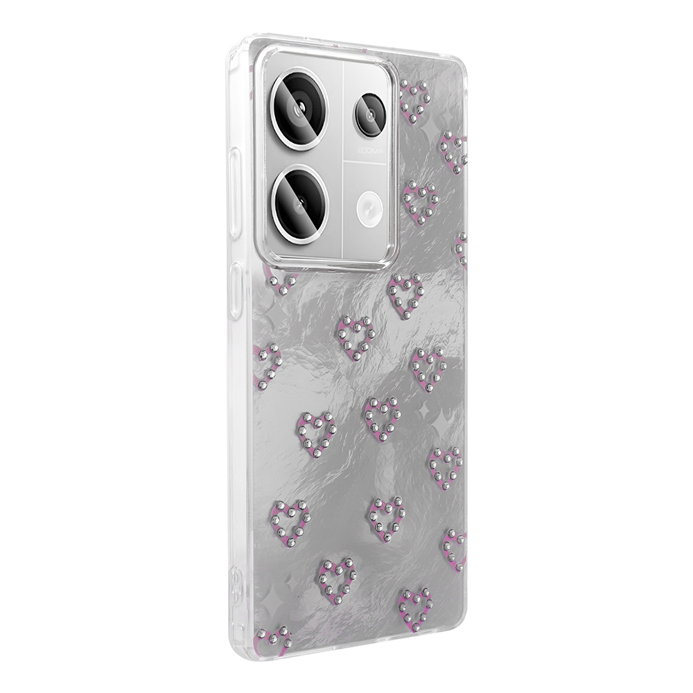 Xiaomi Redmi Note 13 Pro 4G Uyumlu Kılıf Kamera Korumalı Figürlü Zore Ponti Silikon Kapak - 7