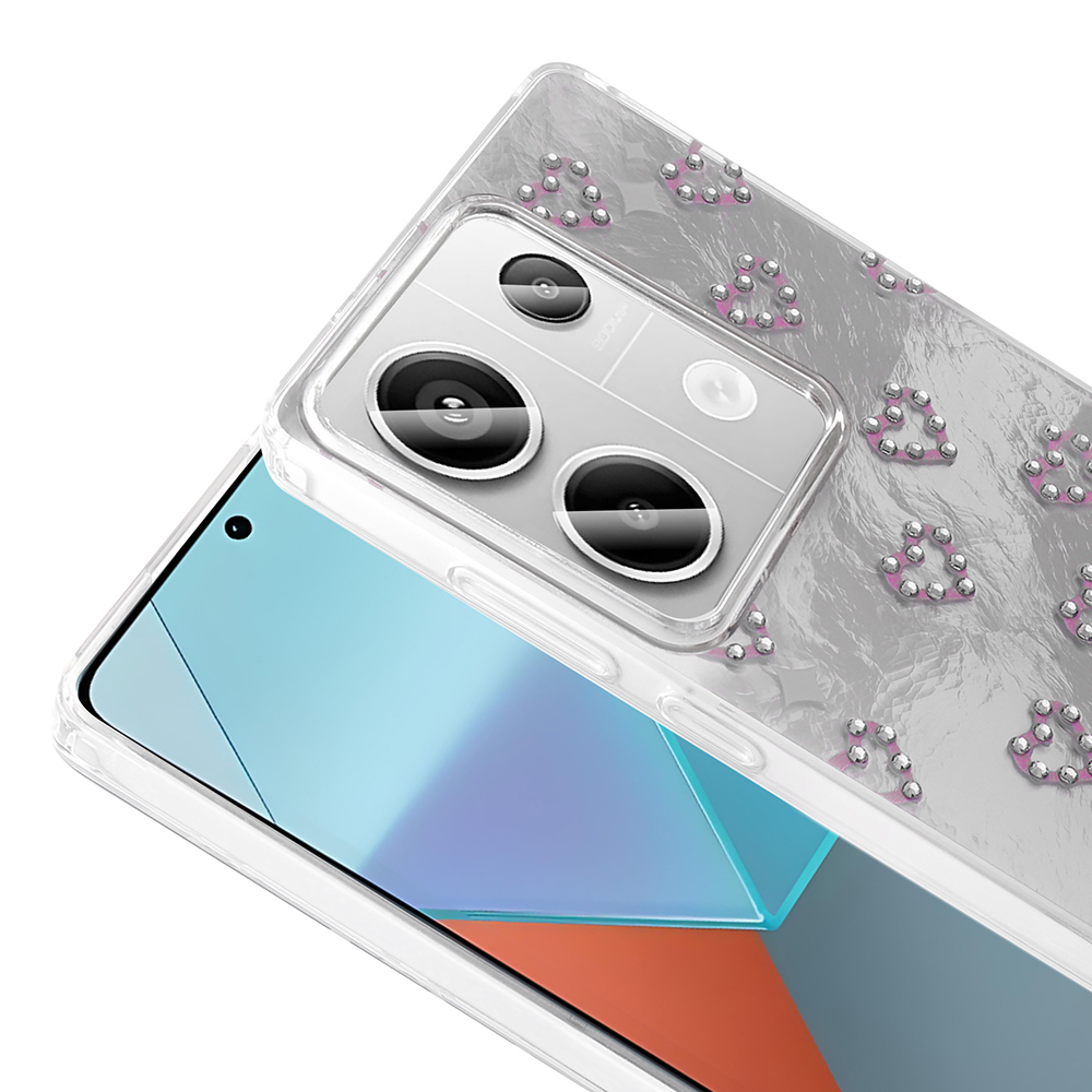 Xiaomi Redmi Note 13 Pro 4G Uyumlu Kılıf Kamera Korumalı Figürlü Zore Ponti Silikon Kapak - 8