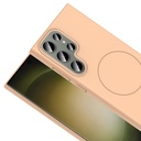 Samsung Galaxy S24 Ultra Uyumlu Kılıf Magsafe Şarj Özellikli Zore Ruby Silikon Kapak - 6