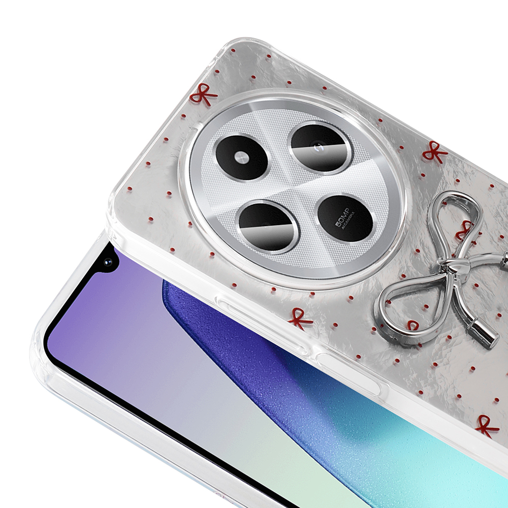 Xiaomi Redmi 14C 4G Uyumlu Kılıf Kamera Korumalı Figürlü Zore Ponti Silikon Kapak - 6