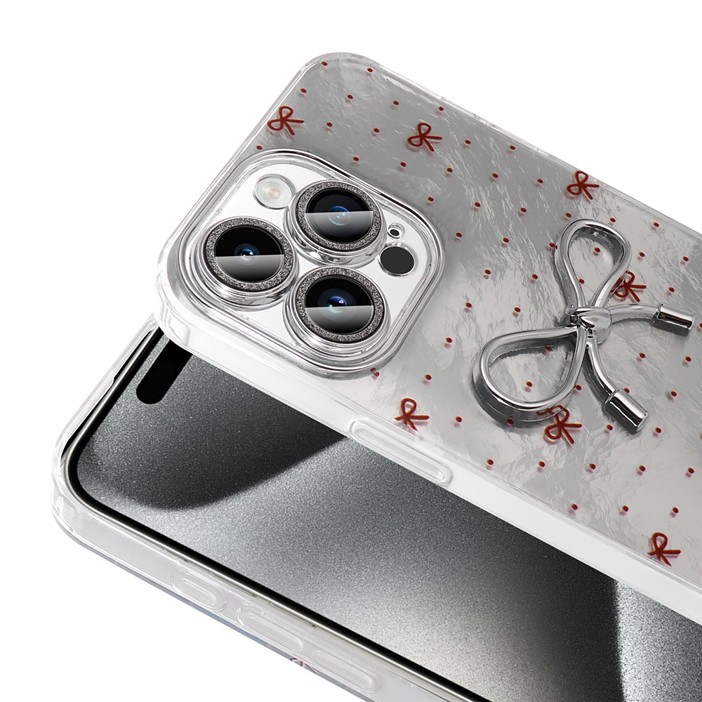 Apple iPhone 15 Pro Max Uyumlu Kılıf Kamera Korumalı Figürlü Zore Ponti Silikon Kapak - 4