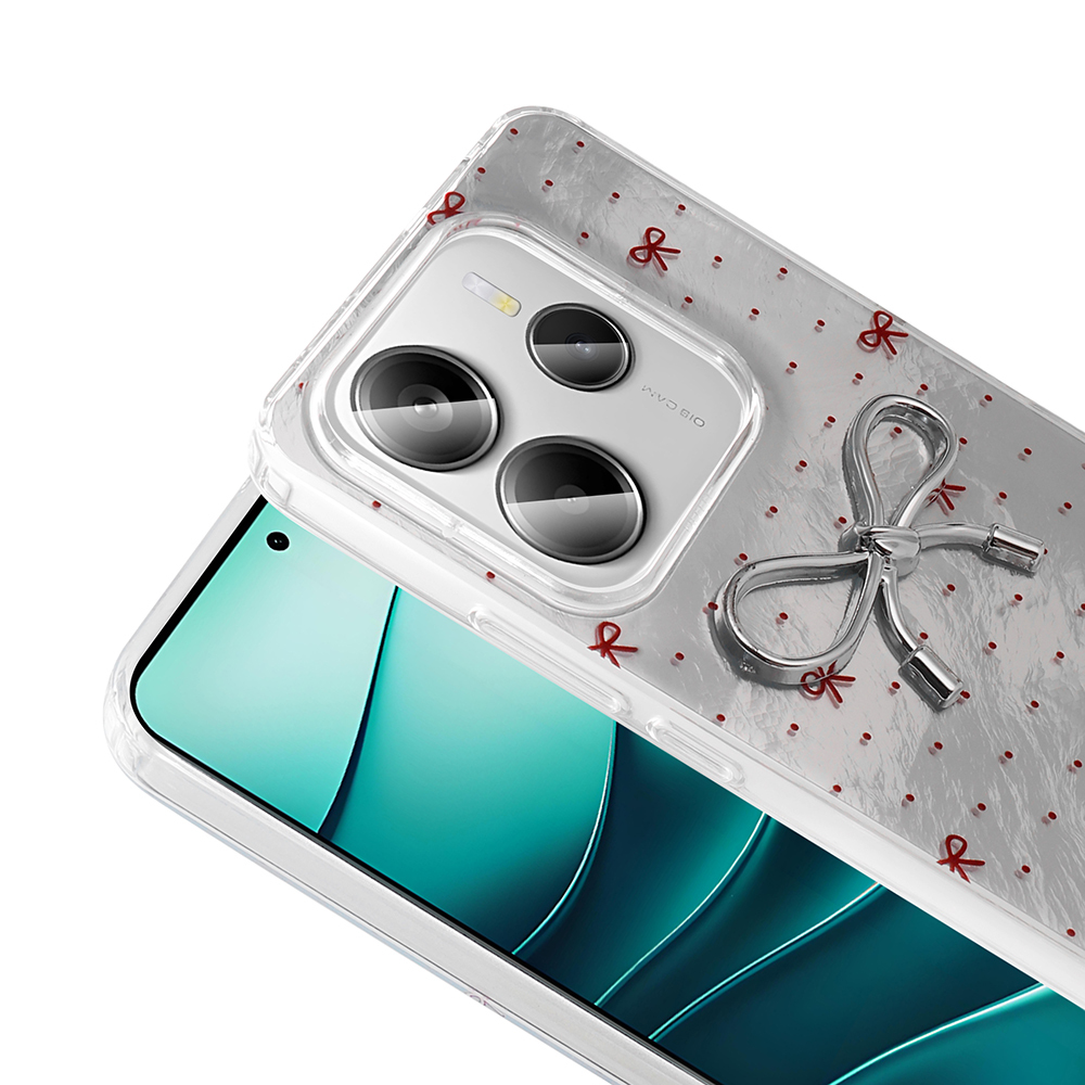 Xiaomi Redmi Note 14 Uyumlu Kılıf Kamera Korumalı Figürlü Zore Ponti Silikon Kapak - 6