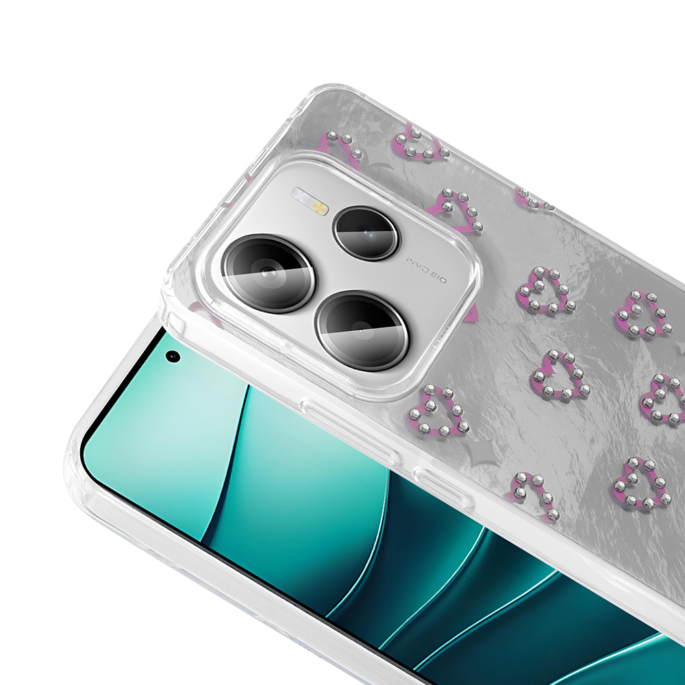 Xiaomi Redmi Note 14 5G Uyumlu Kılıf Kamera Korumalı Figürlü Zore Ponti Silikon Kapak - 6