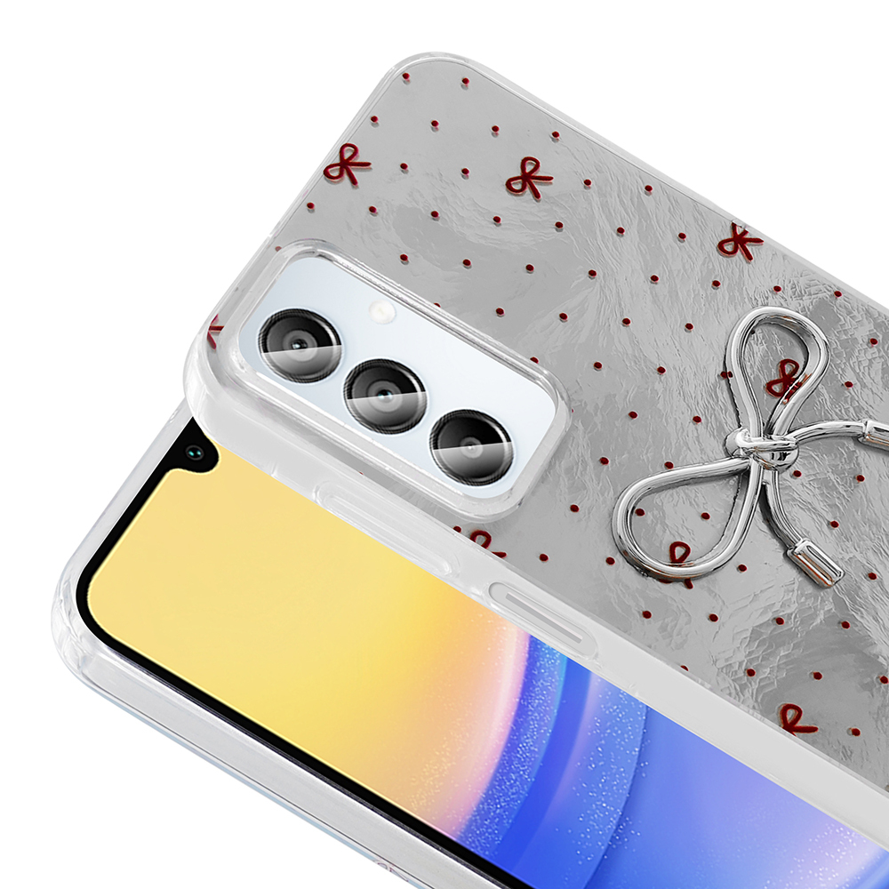 Samsung Galaxy A15 Uyumlu Kılıf Kamera Korumalı Figürlü Zore Ponti Silikon Kapak - 4