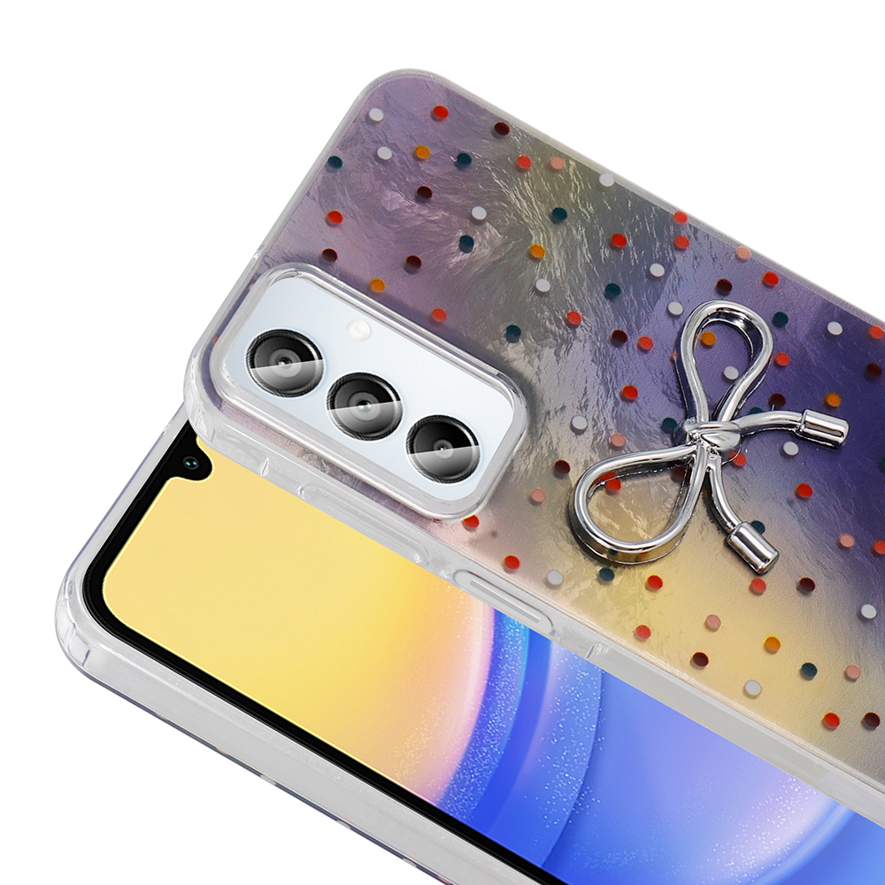 Samsung Galaxy A15 Uyumlu Kılıf Kamera Korumalı Figürlü Zore Ponti Silikon Kapak - 6