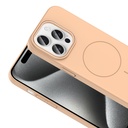 Apple iPhone 15 Pro Uyumlu Kılıf Magsafe Şarj Özellikli Zore Ruby Silikon Kapak - 4