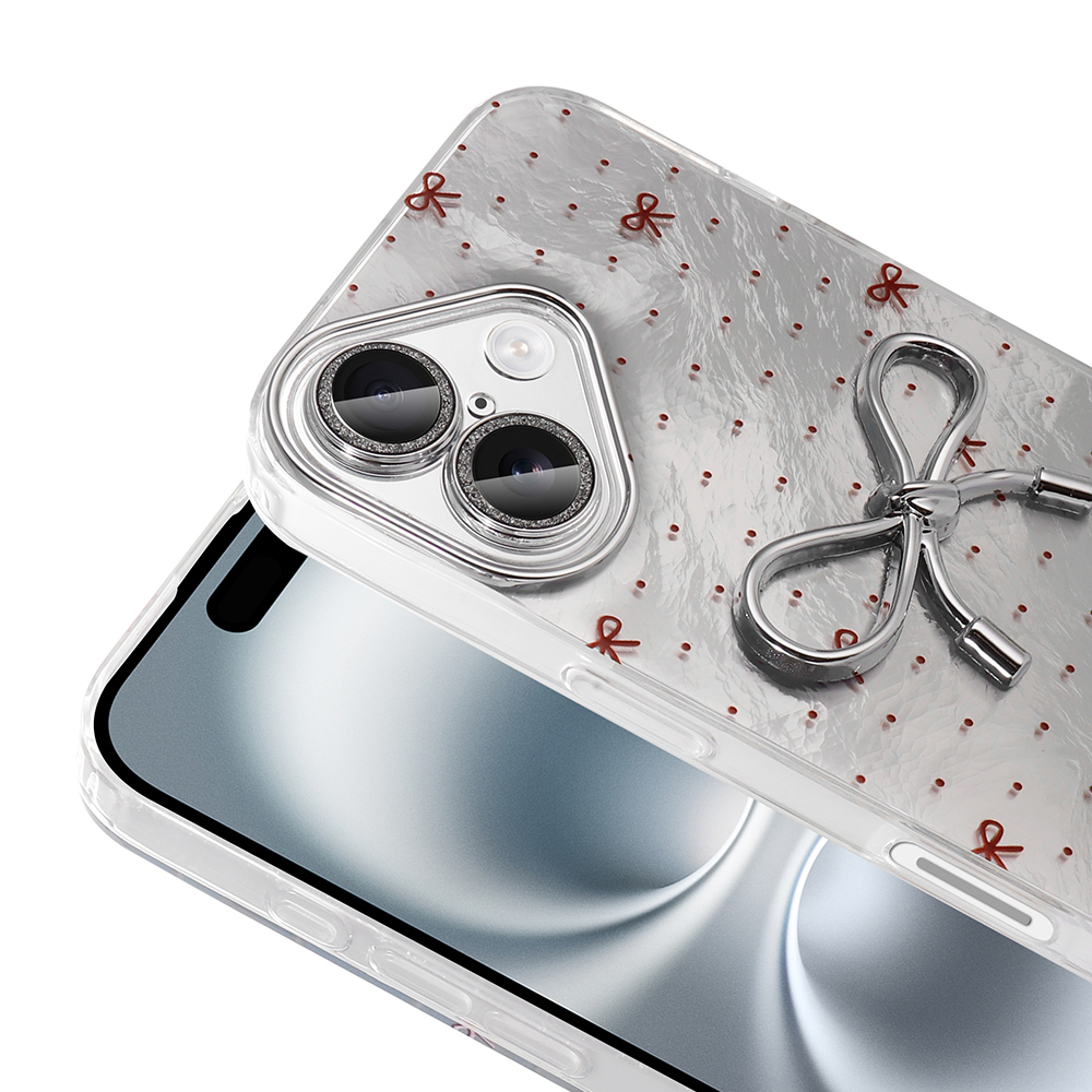 Apple iPhone 16 Uyumlu Kılıf Kamera Korumalı Figürlü Zore Ponti Silikon Kapak - 2