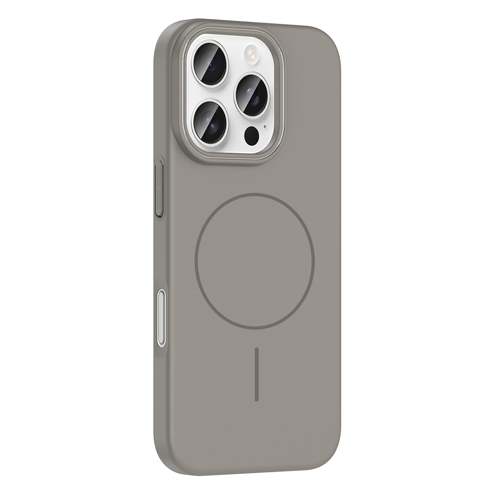 Apple iPhone 16 Pro Max Uyumlu Kılıf Magsafe Şarj Özellikli Zore Ruby Silikon Kapak - 1