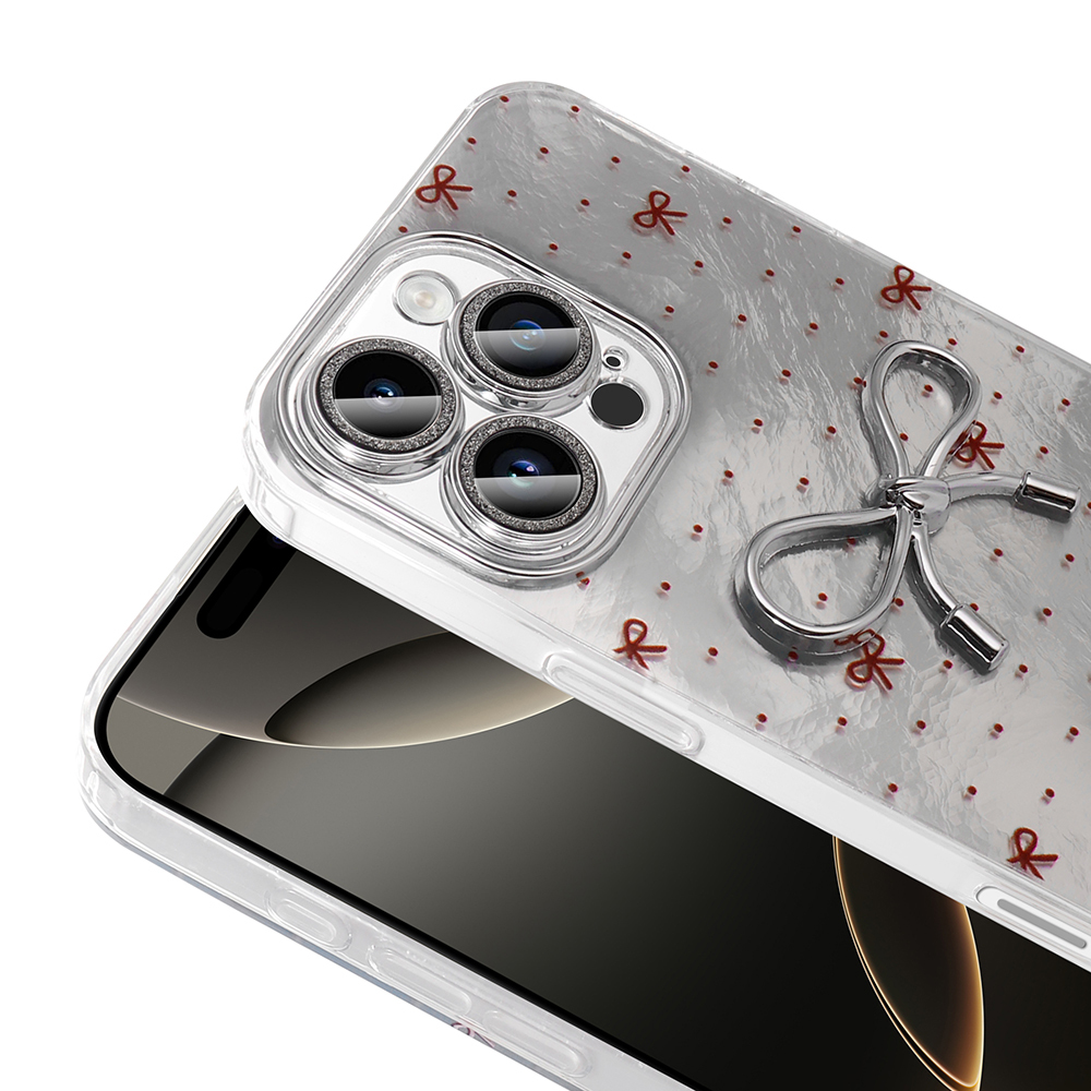 Apple iPhone 16 Pro Uyumlu Kılıf Kamera Korumalı Figürlü Zore Ponti Silikon Kapak - 8