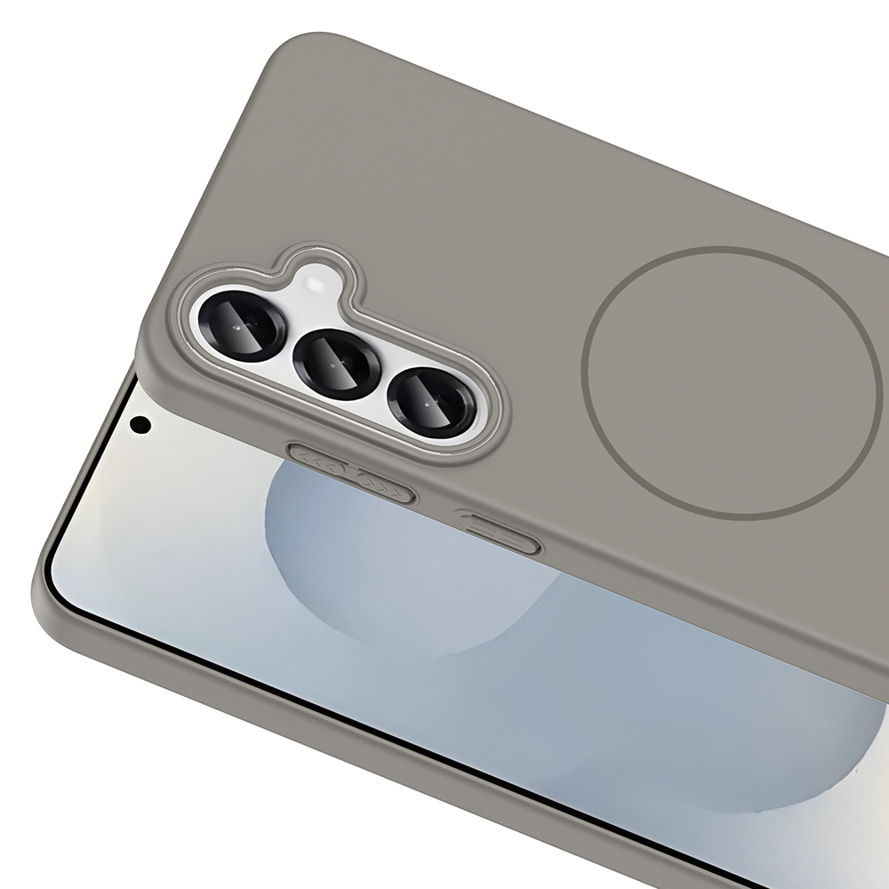 Samsung Galaxy S24 Uyumlu Kılıf Magsafe Şarj Özellikli Zore Ruby Silikon Kapak - 8