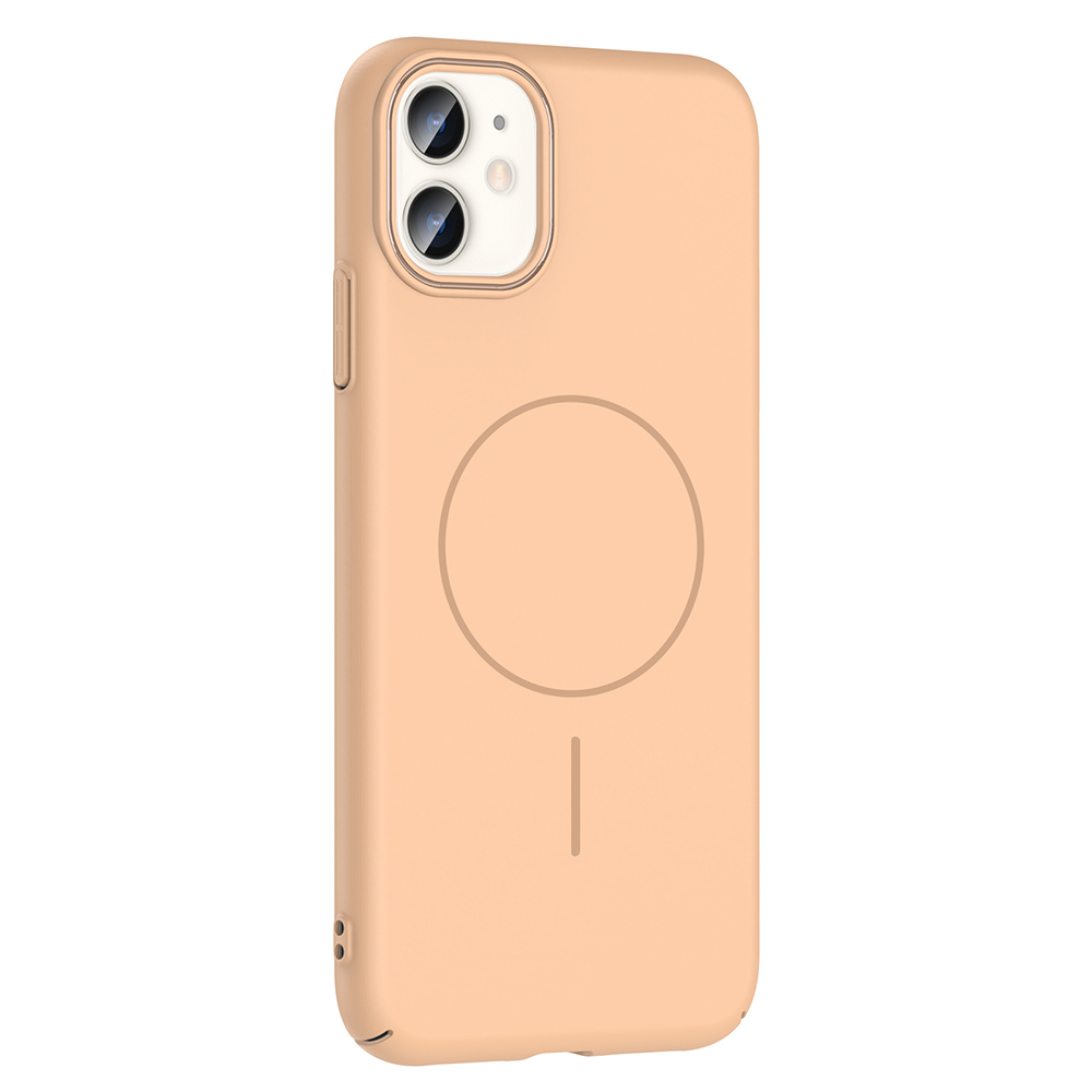 Apple iPhone 11 Uyumlu Kılıf Magsafe Şarj Özellikli Zore Ruby Silikon Kapak