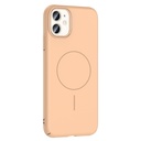Apple iPhone 11 Uyumlu Kılıf Magsafe Şarj Özellikli Zore Ruby Silikon Kapak