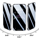 Apple iPhone 15 Pro Max Uyumlu Hidrofobik Ve Oleofobik Özellikli Benks Privacy Air Shield Ekran Koruyucu 10'lu Paket - 5