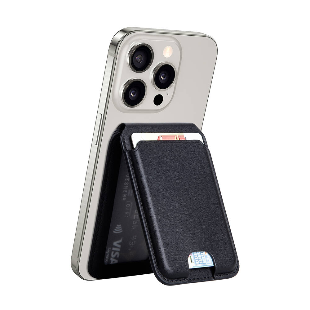 Wiwu MW-003 Mag Wallet Standlı Magnetik Kartlık - 4