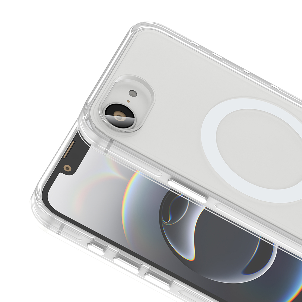 Apple iPhone 16E Uyumlu Kılıf Magsafe Şarj Özellikli Kamera Korumalı Zore Kripto Kapak