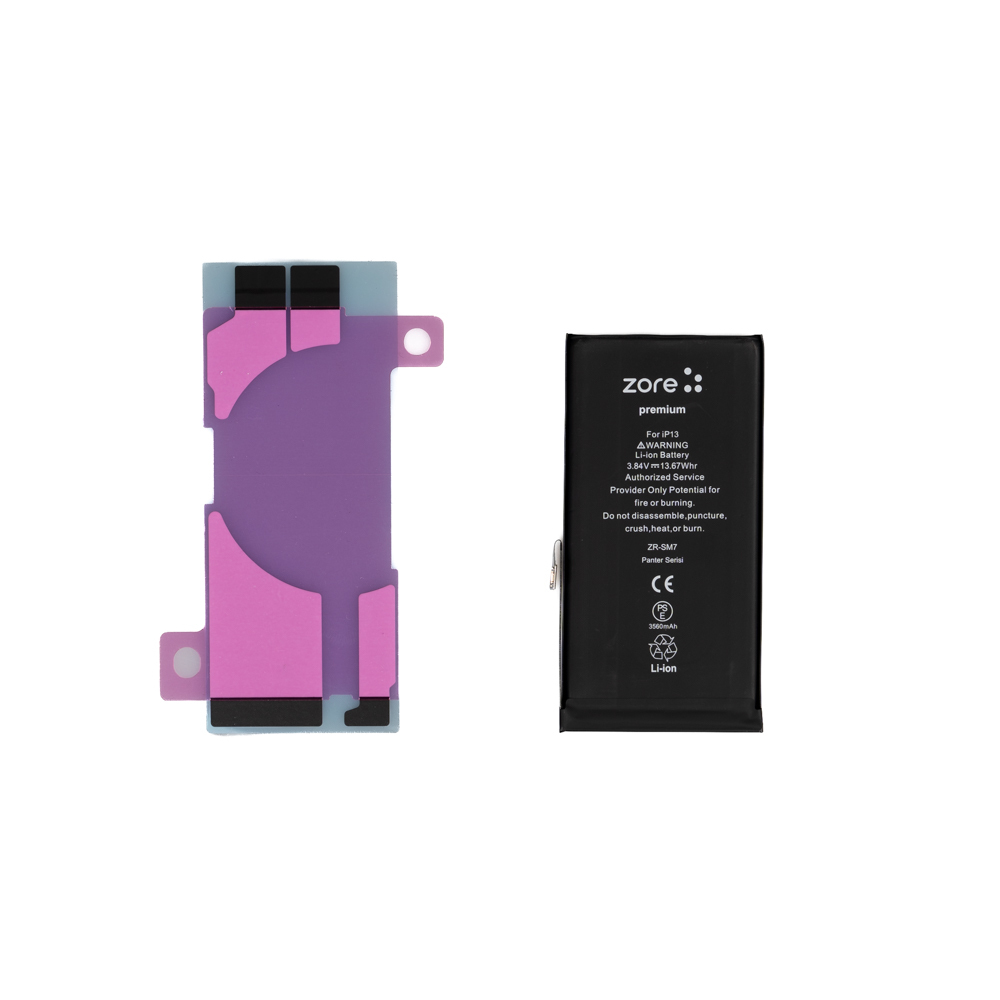 Apple iPhone 13 Uyumlu Zore Panter Serisi Batarya - 1