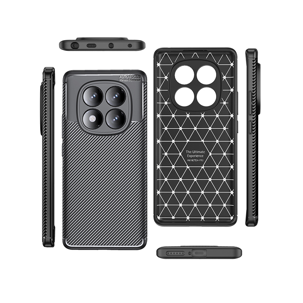 Xiaomi Redmi Note 14 Pro 4G Uyumlu Kılıf Zore Negro Silikon Kapak - 7