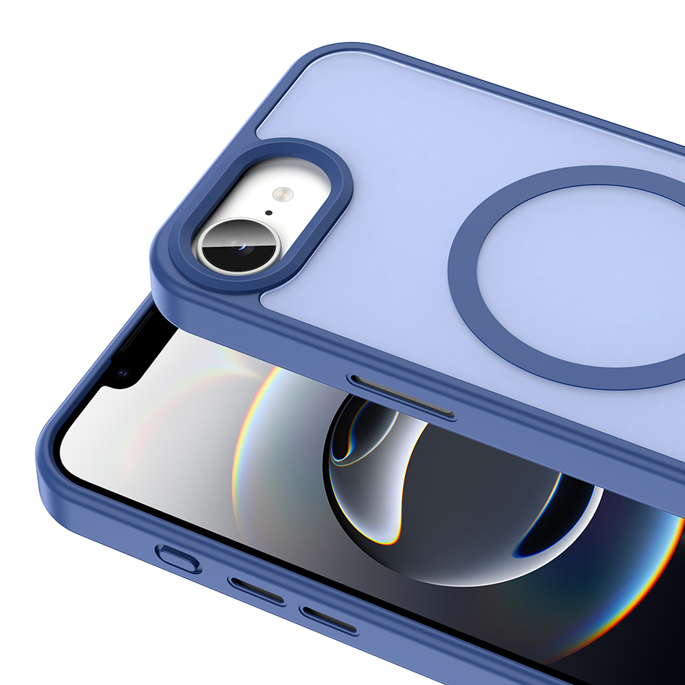 Apple iPhone 16E Uyumlu Kılıf Magsafe Şarj Özellikli Mat Arka Yüzey Zore Sio Kapak - 10