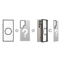 Samsung Galaxy S24 Ultra Uyumlu Magsafe Şarj Özellikli Casebang Ahhey Serisi Arka Panel - 4