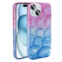 Apple iPhone 15 Uyumlu Kılıf Simli 3D Desenli Zore Hacar Kapak - 8