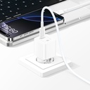 Recci RC77E GaN Teknolojili Hızlı Şarj Başlığı Type-C to Type-C PD 30W Kablolu Şarj Seti - 5