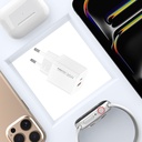 Recci RC83E Type-C PD & USB-A GaN Teknolojili QC3.0 Hızlı Şarj Başlığı 35W - 3