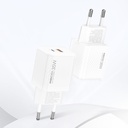 Recci RC83E Type-C PD & USB-A GaN Teknolojili QC3.0 Hızlı Şarj Başlığı 35W - 4