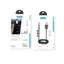 Go Des GD-BT27 Spiral Kablo Tasarımlı AUX Bluetooth 5.1 Adaptör - 1