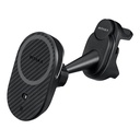 Pitaka MagEZ Pro 2 Magsafe Şarj Özellikli Qi2 Tesla Model Y ve Model 3 Uyumlu Aramid Fiber Araç Telefon Tutucu - 1