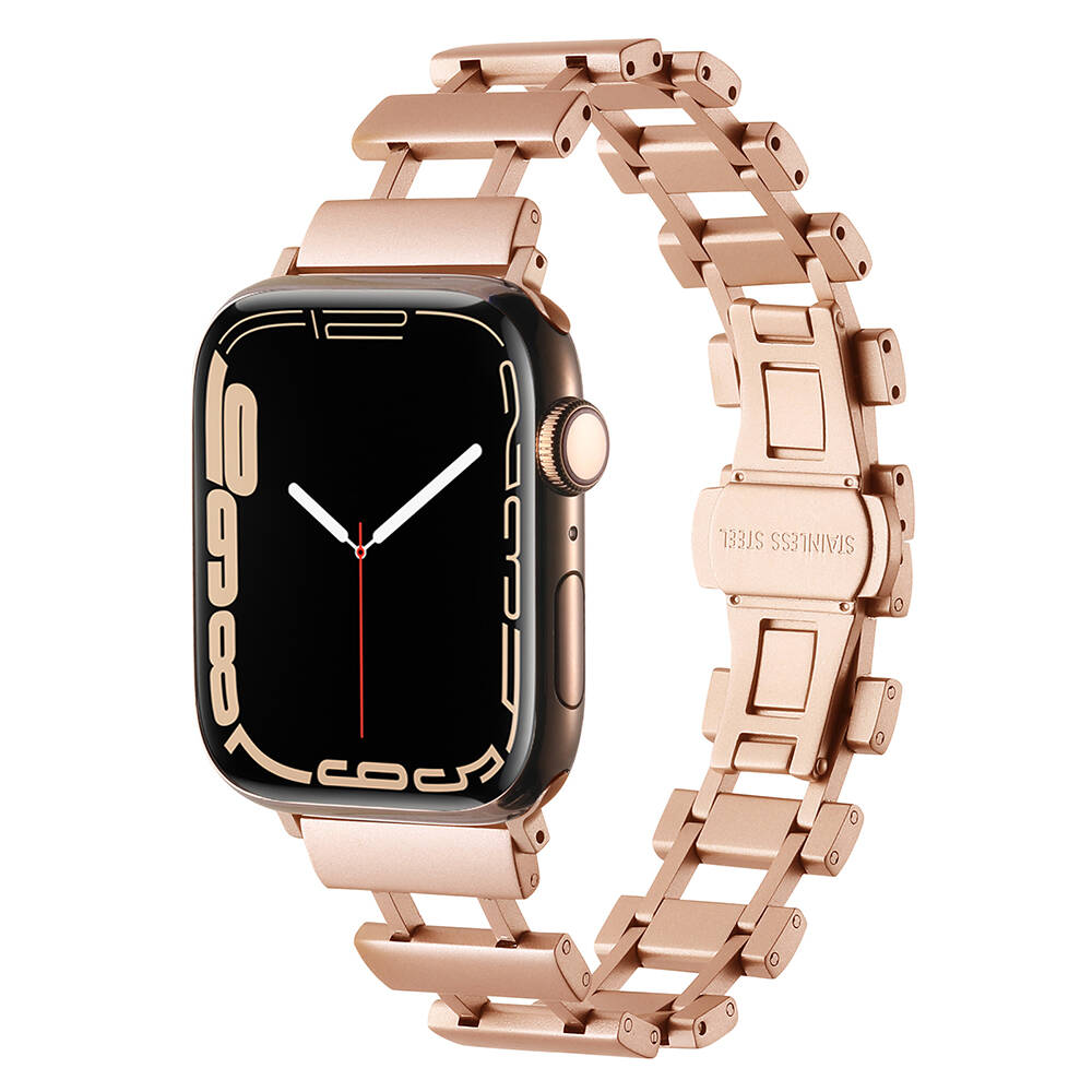 Apple Watch Ultra 49mm Uyumlu Zore KRD-96 Metal Kordon - 3