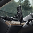 Pitaka MagEZ Pro 2 Magsafe Şarj Özellikli Qi2 Tesla Model Y ve Model 3 Uyumlu Aramid Fiber Araç Telefon Tutucu - 23