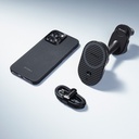 Pitaka MagEZ Pro 2 Magsafe Şarj Özellikli Qi2 Tesla Model Y ve Model 3 Uyumlu Aramid Fiber Araç Telefon Tutucu - 31