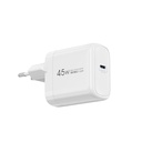 Wiwu Wi-U035 GaN Tech PD Hızlı Şarj Özellikli QC 3.0 Şarj Başlığı 45W - 2