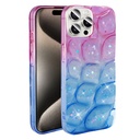 Apple iPhone 15 Pro Uyumlu Kılıf Simli 3D Desenli Zore Hacar Kapak - 4