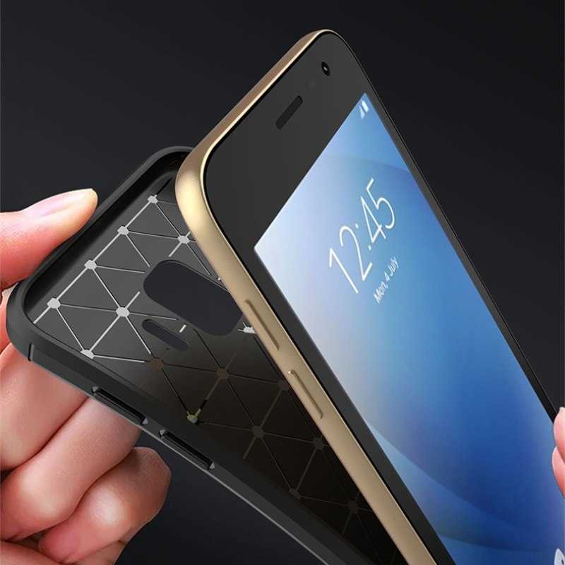 Samsung Galaxy J2 Core Uyumlu Kılıf Zore Negro Silikon Kapak - 6