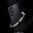 Samsung Galaxy S24 Ultra Uyumlu Kılıf Magsafe Şarj Özellikli Karbon Fiber Benks Montage Hybrid ArmorPro Kevlar Kapak - 6