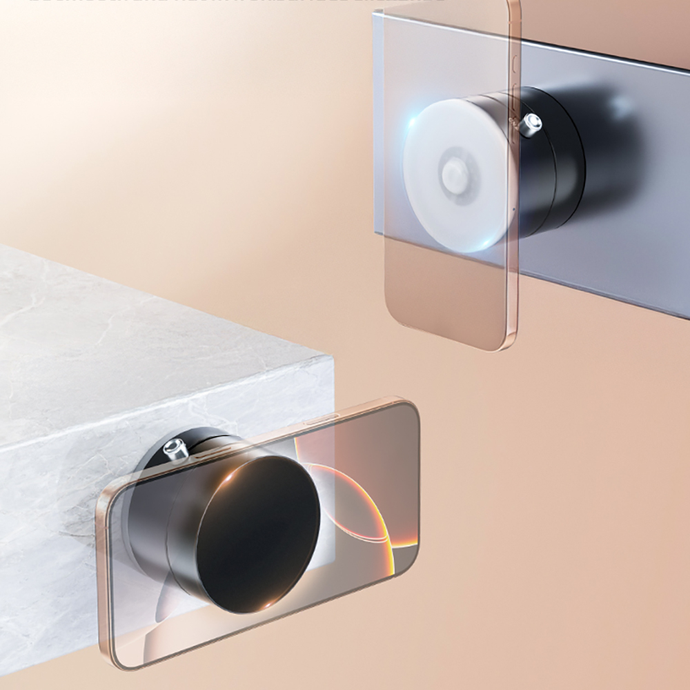 Zore A2 Vakum Özellikli 360 Derece Dönebilen Magnetik Telefon Tutucu - 7