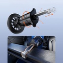 Zore YC-19 Magnetik 360 Derece Oynar Başlıklı Telefon Tutucu Havalandırma Tasarım - 9